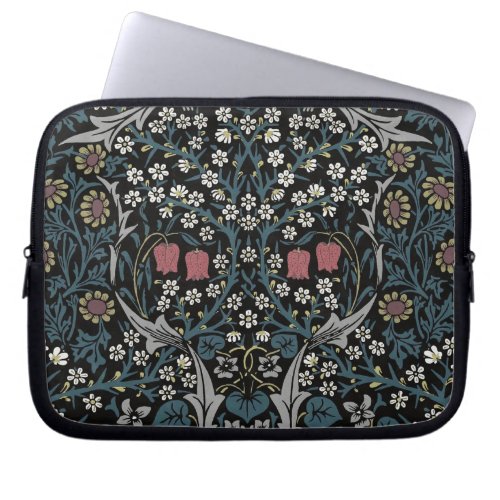 William Morris Blackthorn Floral Art Nouveau Laptop Sleeve