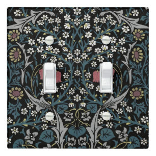 William Morris Blackthorn Floral Art Nouveau Light Switch Cover