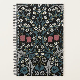William Morris Blackthorn Floral Art Nouveau Planner