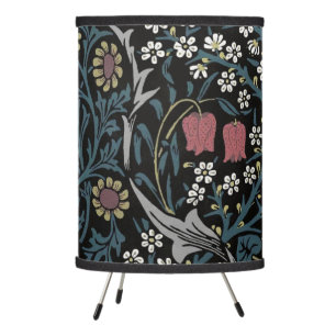 William Morris Blackthorn Floral Art Nouveau Tripod Lamp