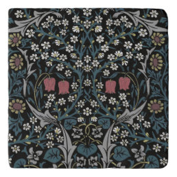 William Morris Blackthorn Floral Art Nouveau Trivet