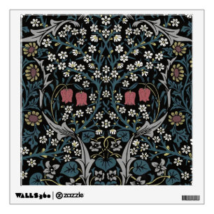 William Morris Blackthorn Floral Art Nouveau Wall Decal