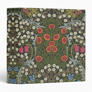 William Morris Blackthorn Garden Flower Classic 3 Ring Binder