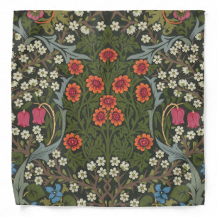 William Morris Blackthorn Garden Flower Classic Bandana