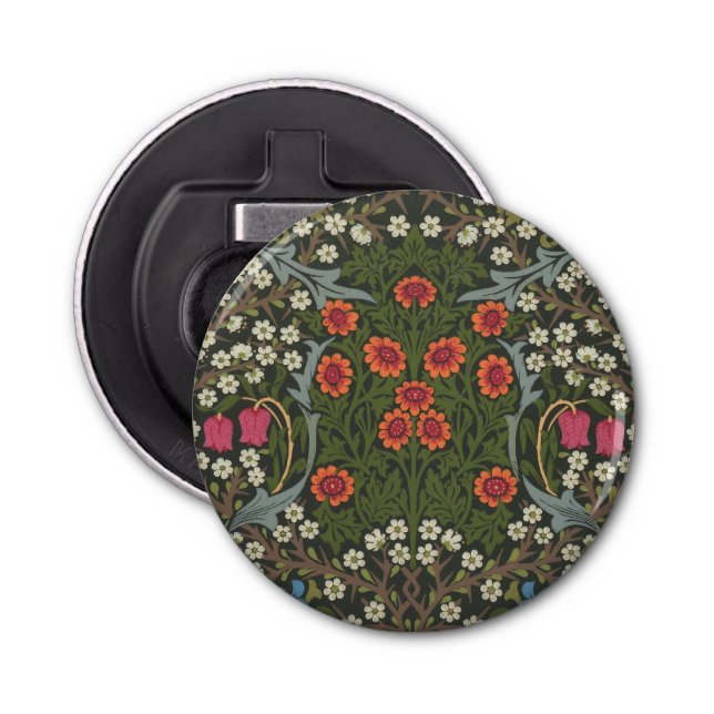 William Morris Blackthorn Garden Flower Classic Bottle Opener (Front)