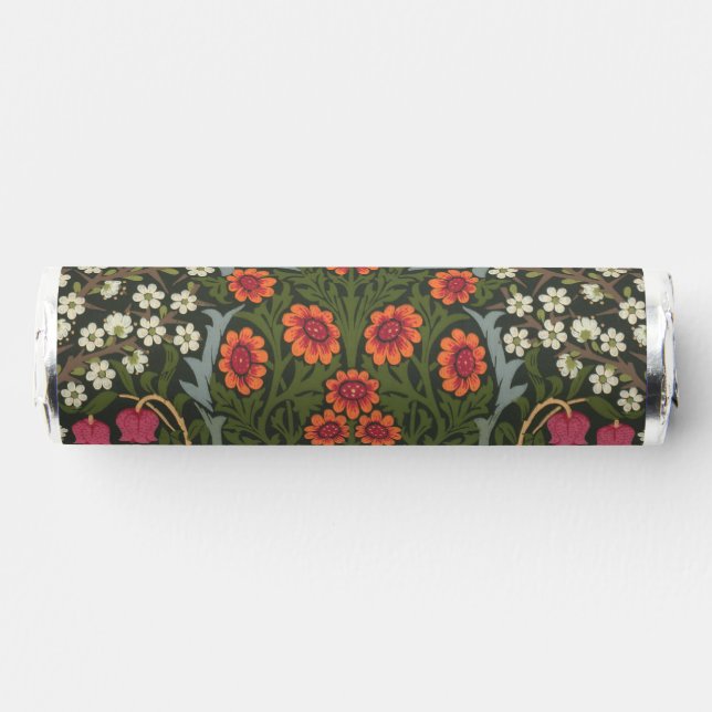 William Morris Blackthorn Garden Flower Classic Breath Savers® Mints (Front)