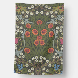 William Morris Blackthorn Garden Flower Classic House Flag