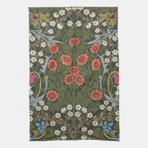 William Morris Blackthorn Garden Flower Classic Kitchen Towel