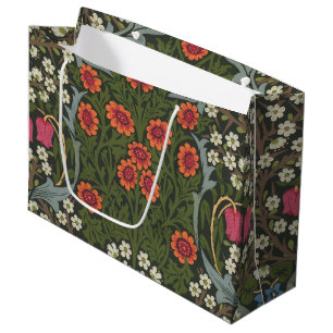 William Morris Blackthorn Garden Flower Classic Large Gift Bag