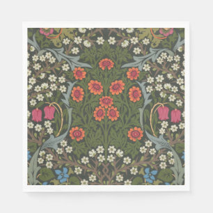William Morris Blackthorn Garden Flower Classic Napkins