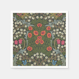 William Morris Blackthorn Garden Flower Classic Napkins