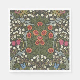 William Morris Blackthorn Garden Flower Classic Napkins
