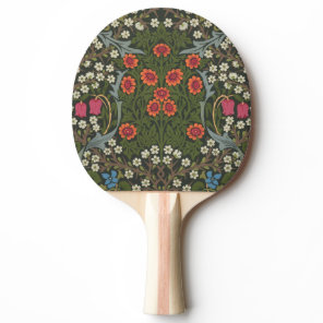 William Morris Blackthorn Garden Flower Classic Ping Pong Paddle