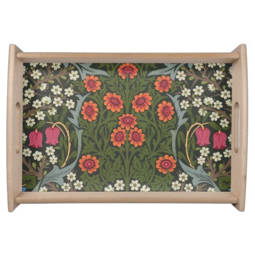 William Morris Blackthorn Garden Flower Classic Serving Tray