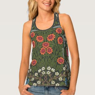 William Morris Blackthorn Garden Flower Classic Tank Top