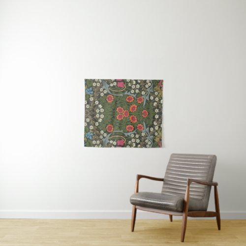 William Morris Blackthorn Garden Flower Classic Tapestry