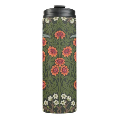 William Morris Blackthorn Garden Flower Classic Thermal Tumbler