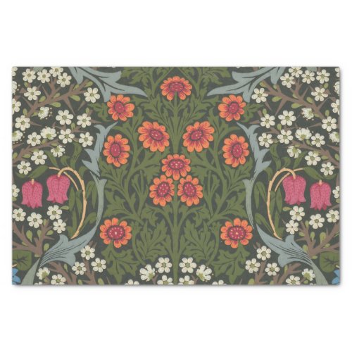 William Morris Blackthorn Garden Flower Classic Tissue Paper