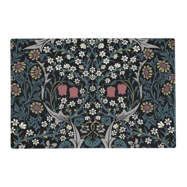 William Morris Blackthorn Placemat (Front)