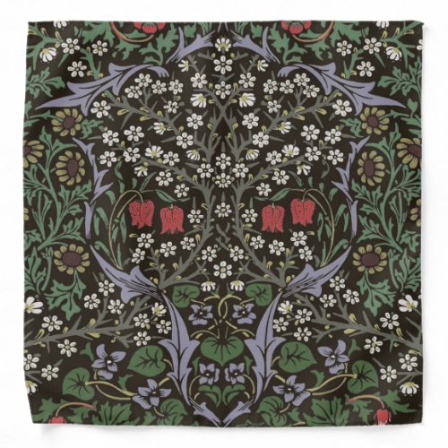 William Morris Blackthorn Tapestry Floral Bandana