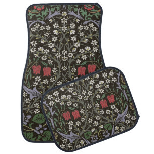 William Morris Blackthorn Tapestry Floral Car Mat