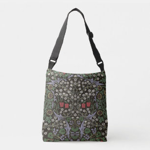 William Morris Blackthorn Tapestry Floral Crossbody Bag