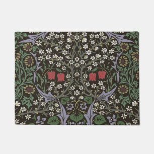 William Morris Blackthorn Tapestry Floral Doormat