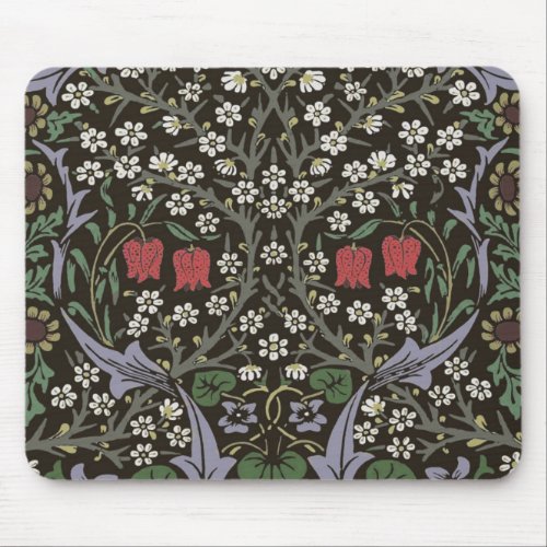 William Morris Blackthorn Tapestry Floral Mouse Pad