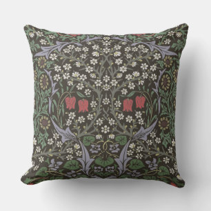 William Morris Blackthorn Tapestry Floral Outdoor Pillow