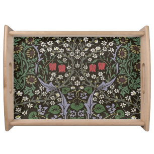 William Morris Blackthorn Tapestry Floral Serving Tray