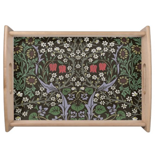 William Morris Blackthorn Tapestry Floral Serving Tray