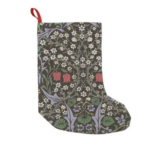 William Morris Blackthorn Tapestry Floral Small Christmas Stocking