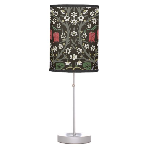 William Morris Blackthorn Tapestry Floral Table Lamp