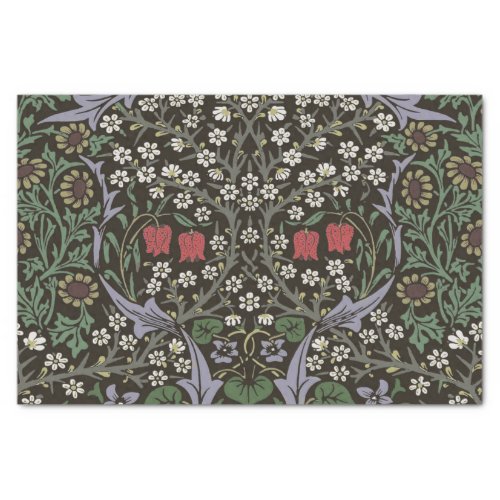 William Morris Blackthorn Tapestry Floral Tissue Paper