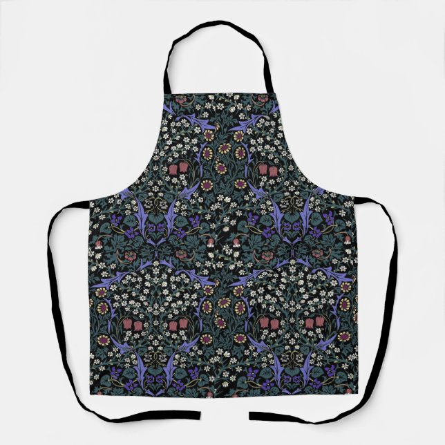 William Morris Blackthorn Victorian Gothic Apron (Front)