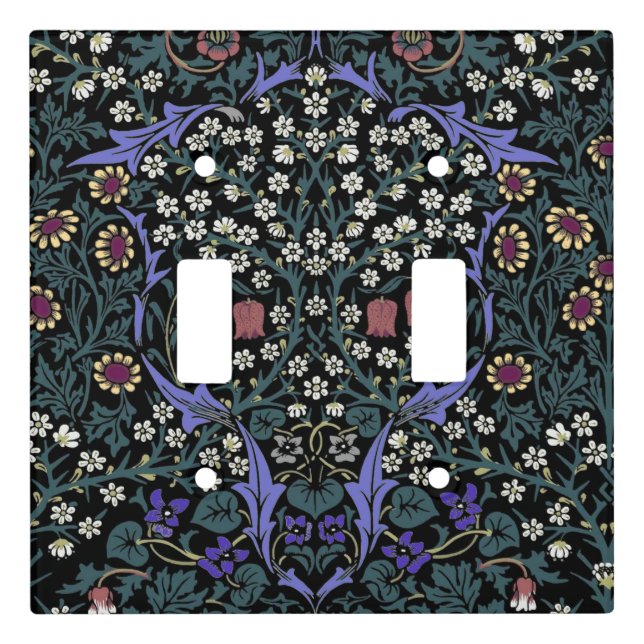 William Morris Blackthorn Victorian Wallpaper Light Switch Cover (Front)
