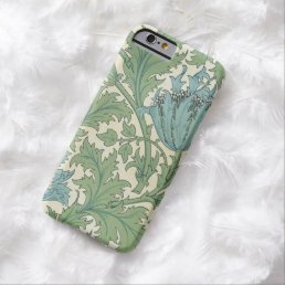William Morris Blue Anemone Design Floral Vintage Barely There iPhone 6 Case