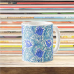 William Morris Blue Anemones Coffee Mug<br><div class="desc">This design is a pattern of blue anemones created in the nineteenth century.</div>