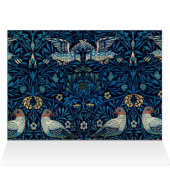 William Morris Blue Birds Floral Tapestry Classic Cards (Inside Horizontal (Top))
