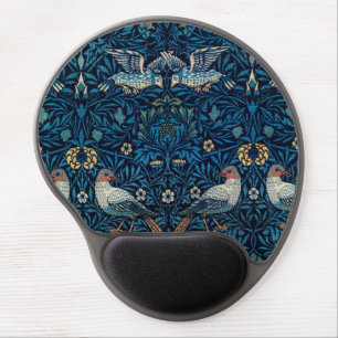 William Morris Blue Birds Tapestry Classic Gel Mouse Pad