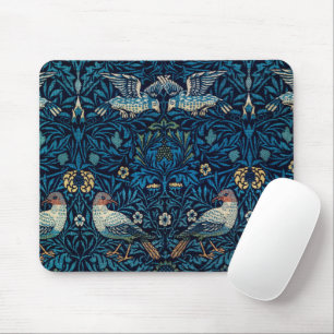 William Morris Blue Birds Tapestry Classic Mouse Pad