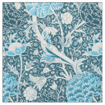 William Morris Blue Floral Pattern Pre-Raphaelites Fabric