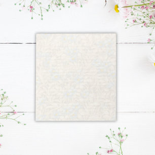 William Morris Blue Floral Pattern Vintage Lined Notepad