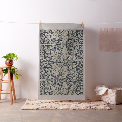 William Morris Blue grey patternart nouveauvin Fabric