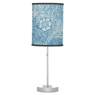 William Morris Blue Marigold Table Lamp