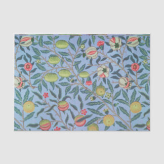 William Morris Blue Tissue Paper Decoupage