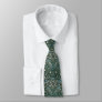 William Morris Blue White & Green Floral Tie