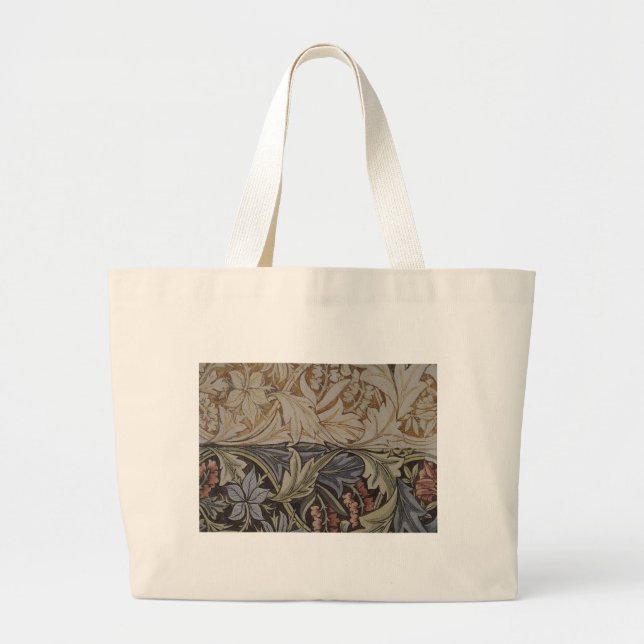 William Morris Bluebell Tapestry Botanical Classic Large Tote Bag (Front)