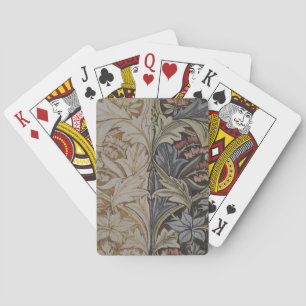 William Morris Bluebell Tapestry Botanical Classic Poker Cards