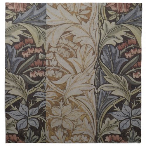 William Morris Bluebell Tapestry  Cloth Napkin